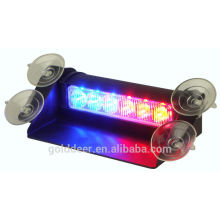 6 LED Auto Led Strobe Light Led Dash Warning Light with Visor